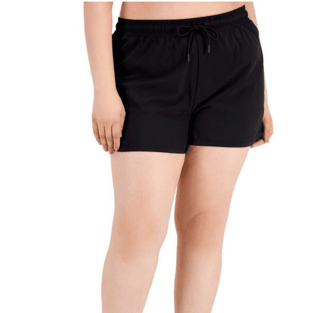 NWT Id Ideology Plus Size Running Shorts, Black, 3X